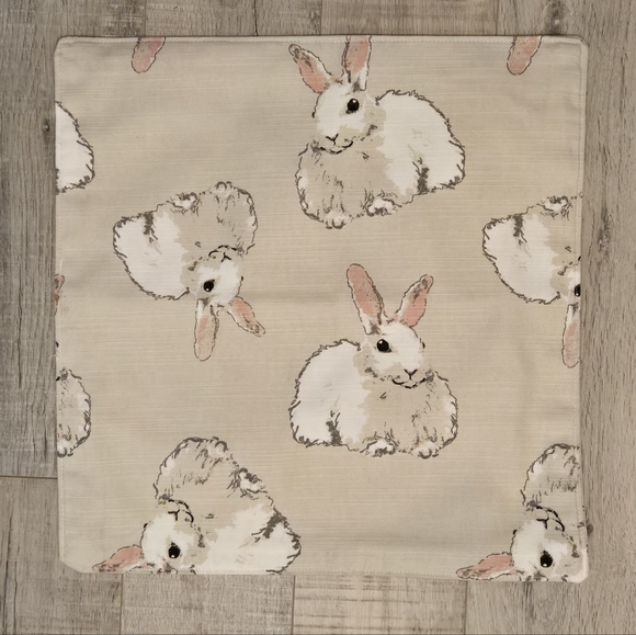 4 Easter Rabbit Square Placemats-Dining-Farmhouse-Country - Picture 3 of 7